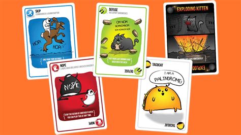 Exploding Kittens: A Purrfectly Chaotic Card Game for Feline Fiends and Human Funsters!