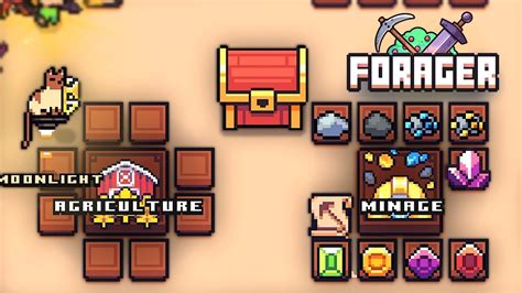 Forager:  Unleashing Creativity Through Pixelated Adventures!